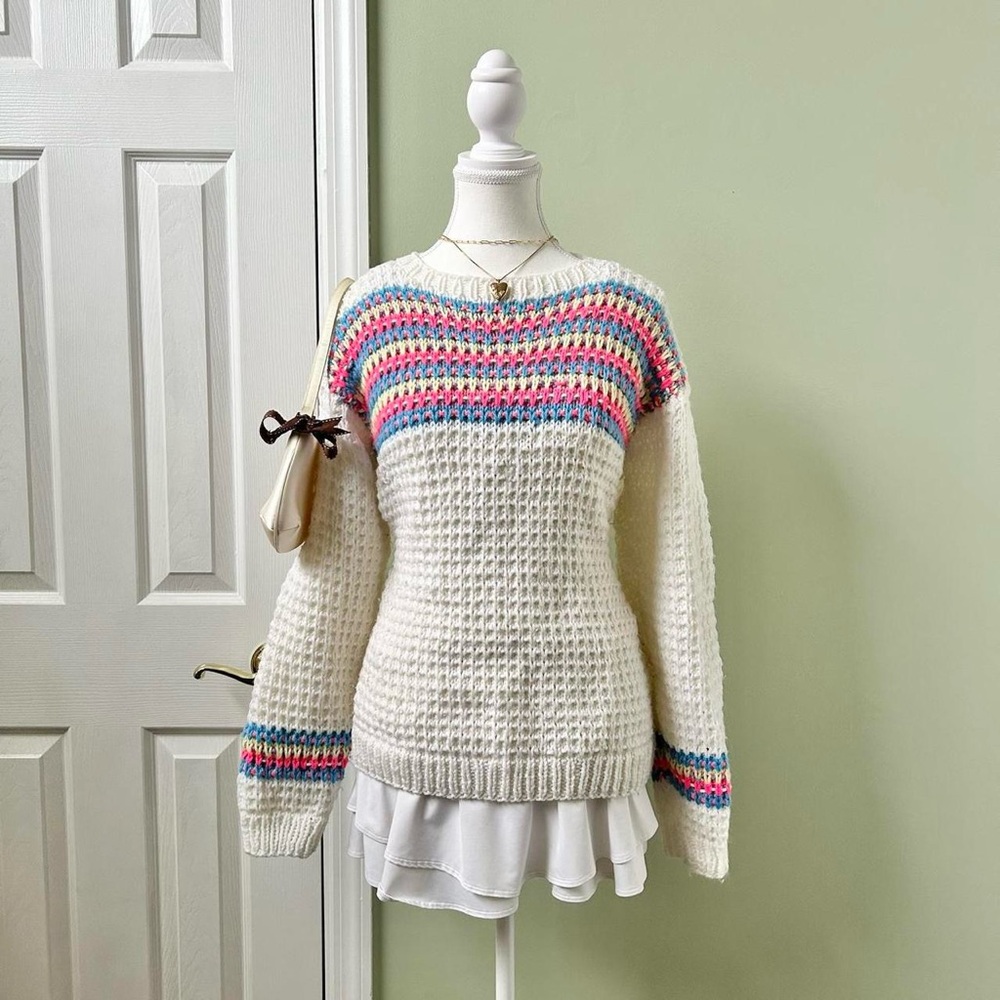 Handmade crotchet sweater